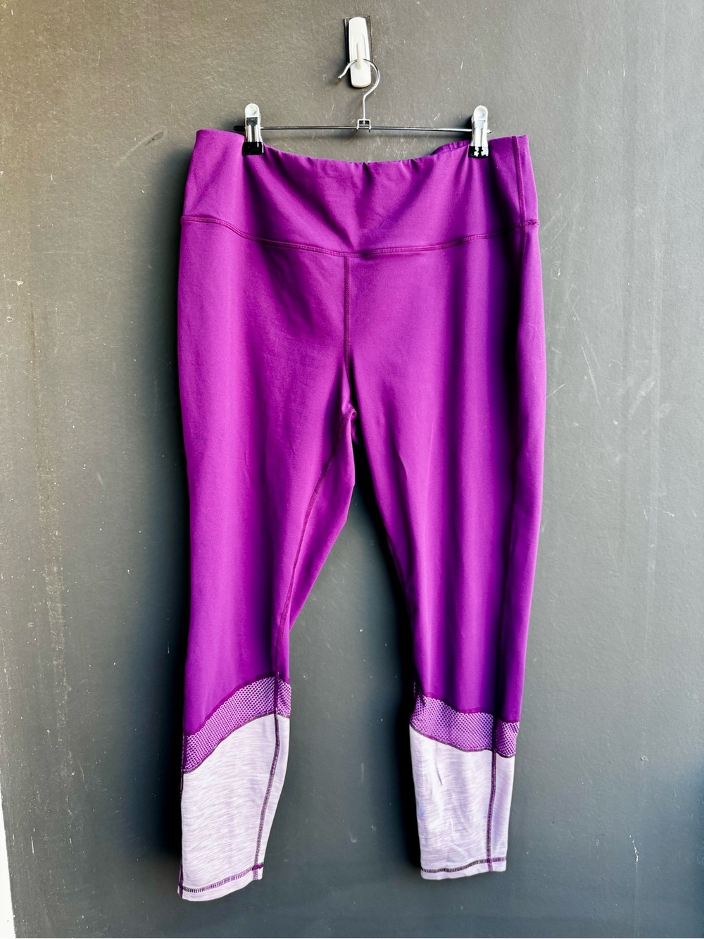 Torrid purple athletic mesh active leggings